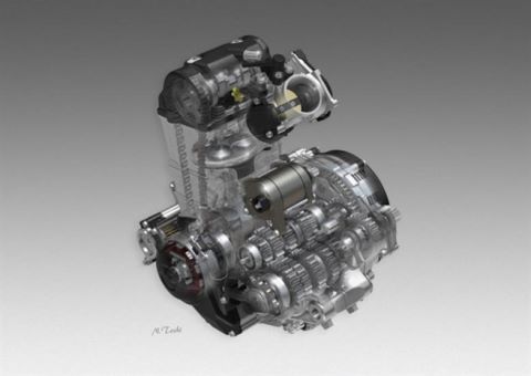 76297 17YM CRF450RX Engine 480