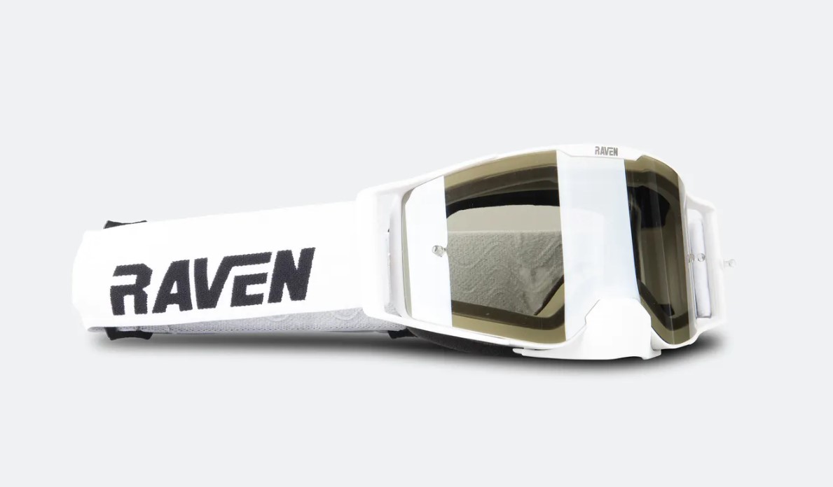 raven halcon brille weiss