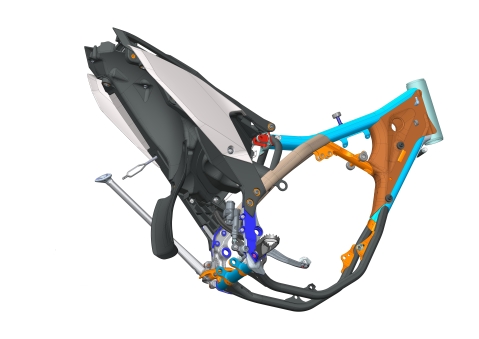 CAD FE-TE Subframe left 1