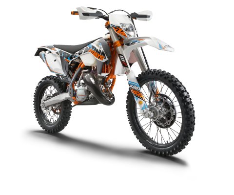 125 EXC 6Days right front