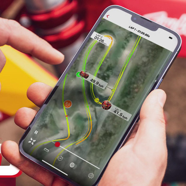 gasgas app landingpage lap times route 42