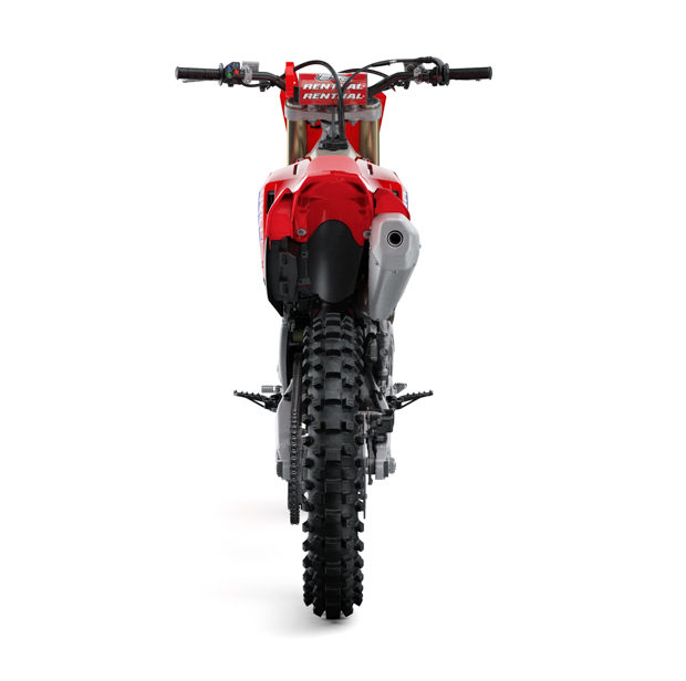 25 honda crf450r red rear 96
