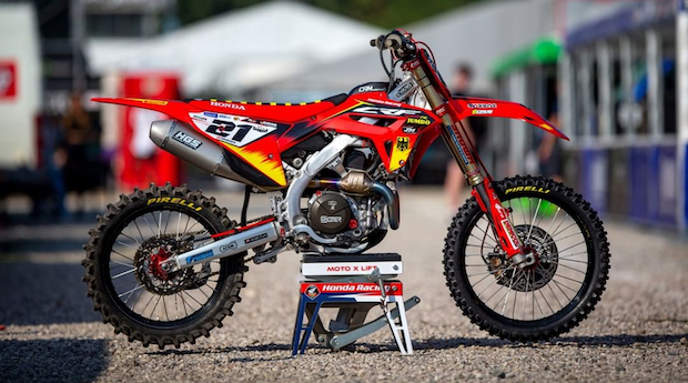 Jacobis Bike beim MXoN 2021