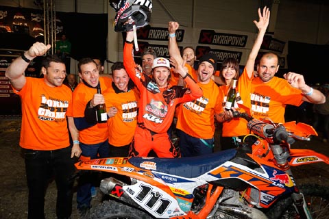 2015 03 SuperEnduro Frankreich Blazusiak team