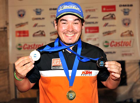 2015 11 01 Tom Sagar GB KTM Champion Overall