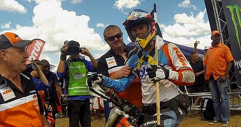 wade young at finish