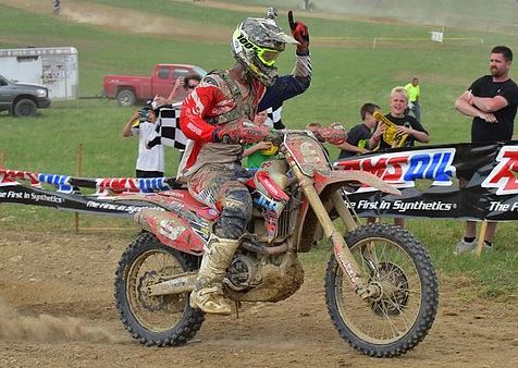Bach gncc rd6 victory 2015