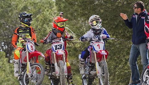 Honda crf150 camp albeida 2015