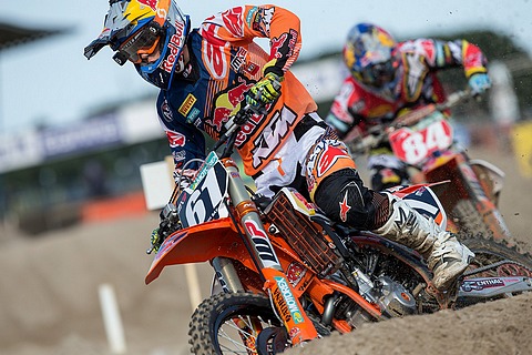 151165 Jorge Prado Jeffrey Herlings KTM 250 SX F Assen 2016