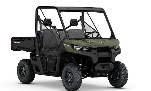 2017.5 Defender HD5 Green 3 4 front