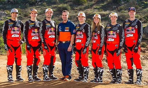 FMF KTM team 2016
