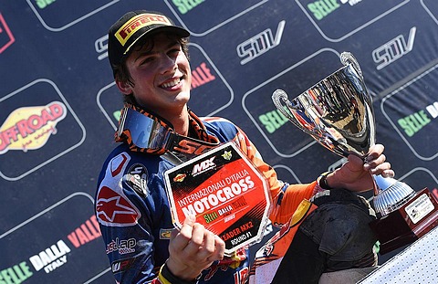 Jorge Prado Podium Riola Sardo 2017