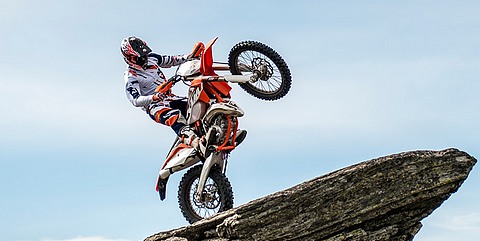 KTM 57987 EXC 2015 Action
