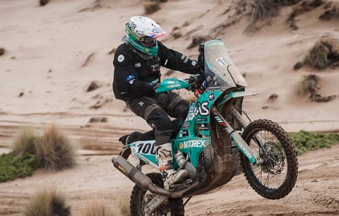 Poskitt 2nd mallemoto dakar2017