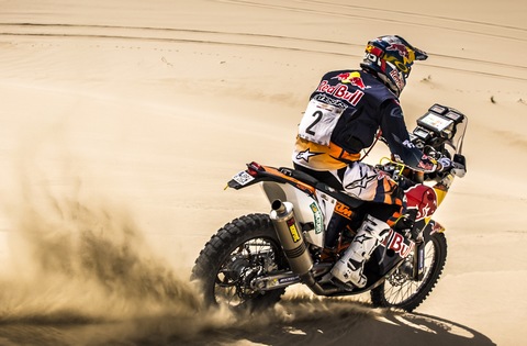 Sunderland KTM450RALLY Qatar 2016
