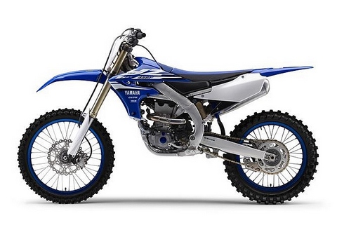 2018 Yamaha YZ450F EU Racing Blue Studio