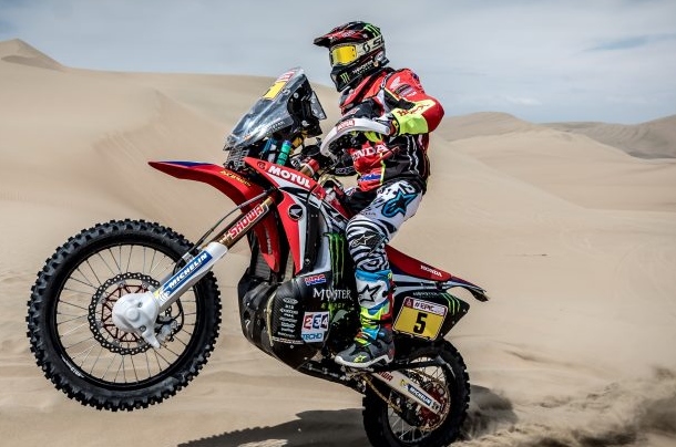 barreda early lead dakar2018