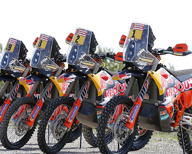 ktm dakar factory bikes 2018