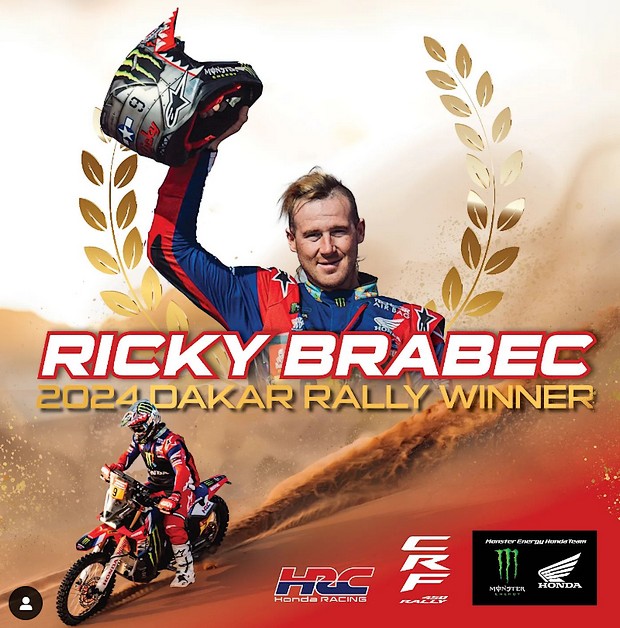 brabec honda winner