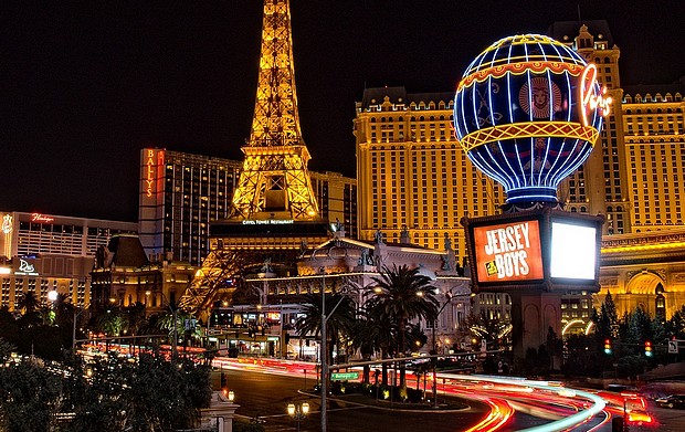vegas night shot