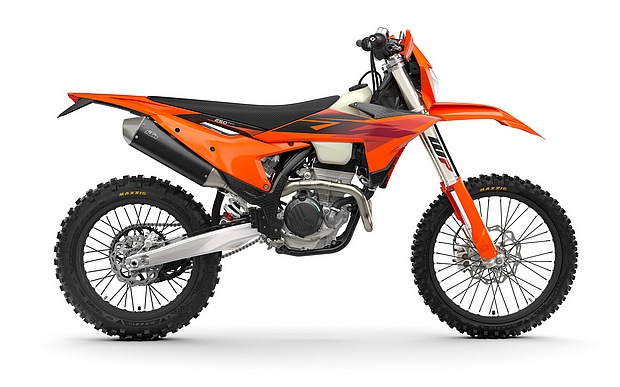 ktm250exc f right side view
