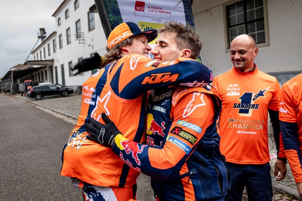 sanders world champion 2025 rally raid portugal