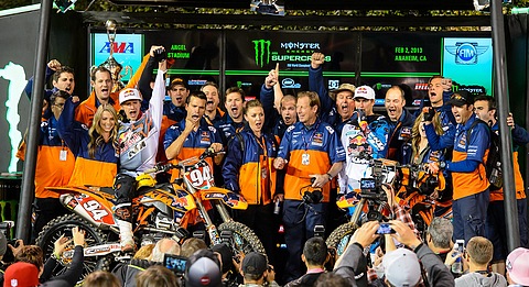 AMA supercrss KTM win A3 2013
