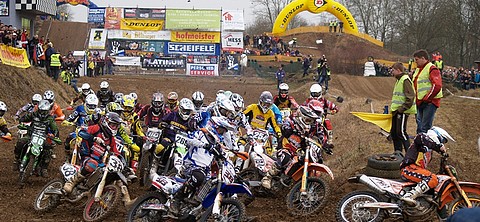 Start frankenbach winter motocross