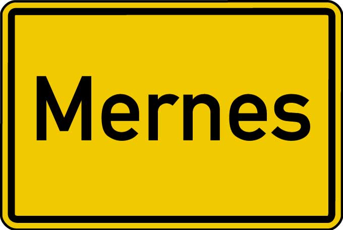 ortsschild mernes