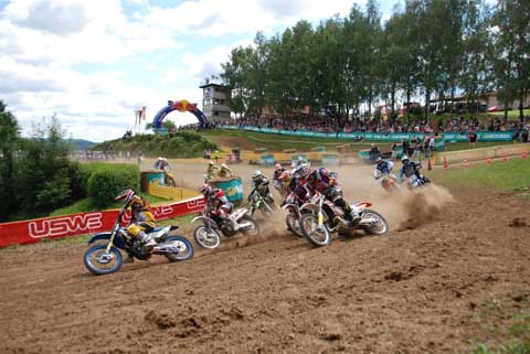 Start mit Zuschauer RB und Turm
