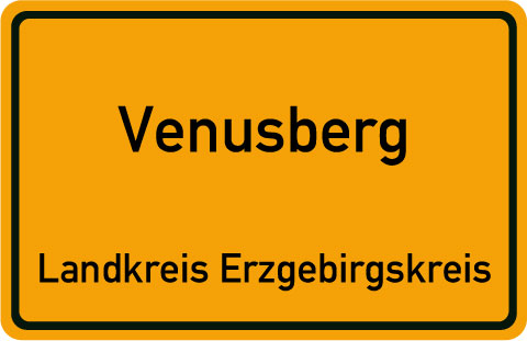 ortsschild venusberg